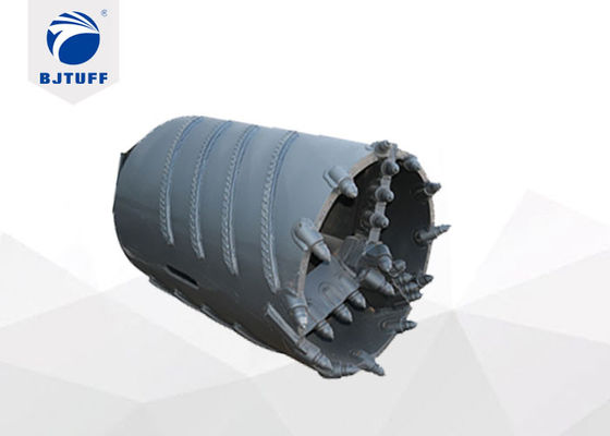 1100mm Drilling Bucket Crossing Cutter Core Barrel For Bauer Rotary Drilling Rig